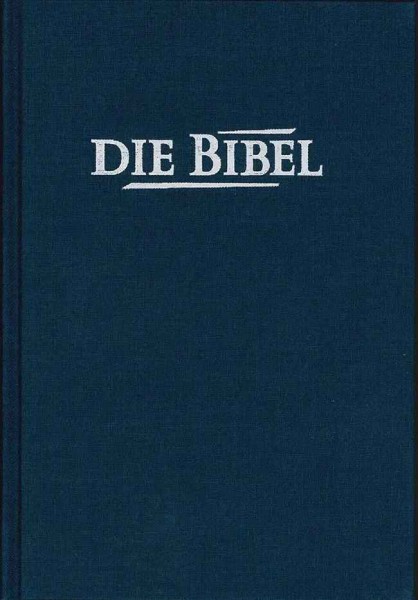 Elberfelder Taschenbibel (Leinen dunkelblau)